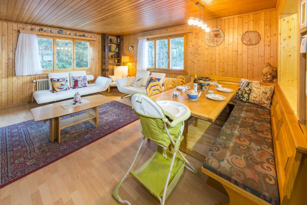 Chalet Sven & Marc Graechen, Niedergraechen Vallis Sankt Niklaus Oda fotoğraf